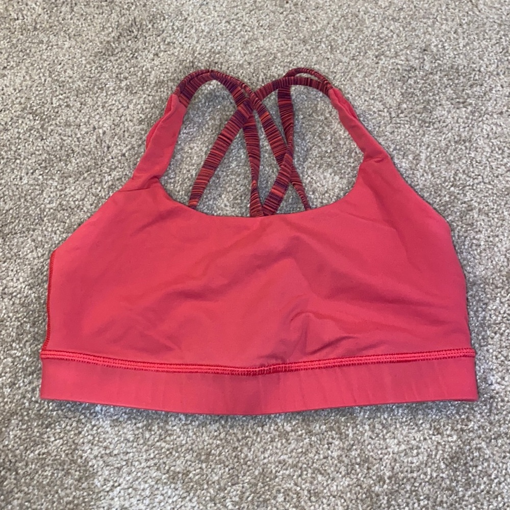 Lululemon Pink Sports Bra